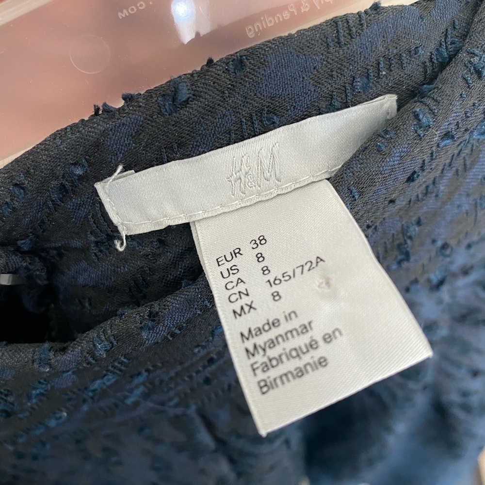H&M Black and Blue Skirt - Picture 3 of 3